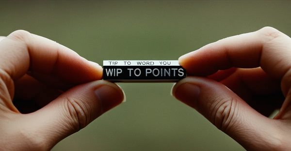 Astuces pour maximiser vos points avec les mots en w